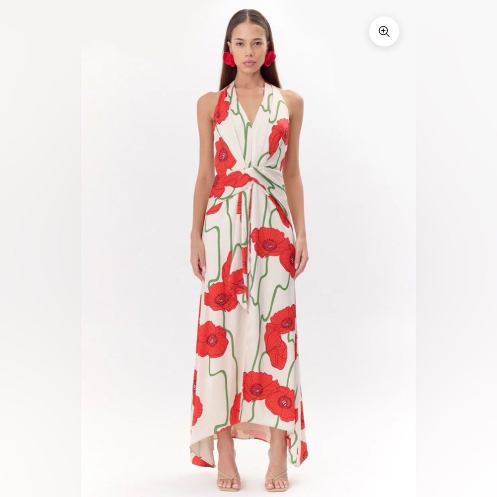 Adelyn Rea Maxi Poppy Dress Size S